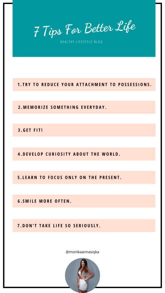 7 tips for better life 