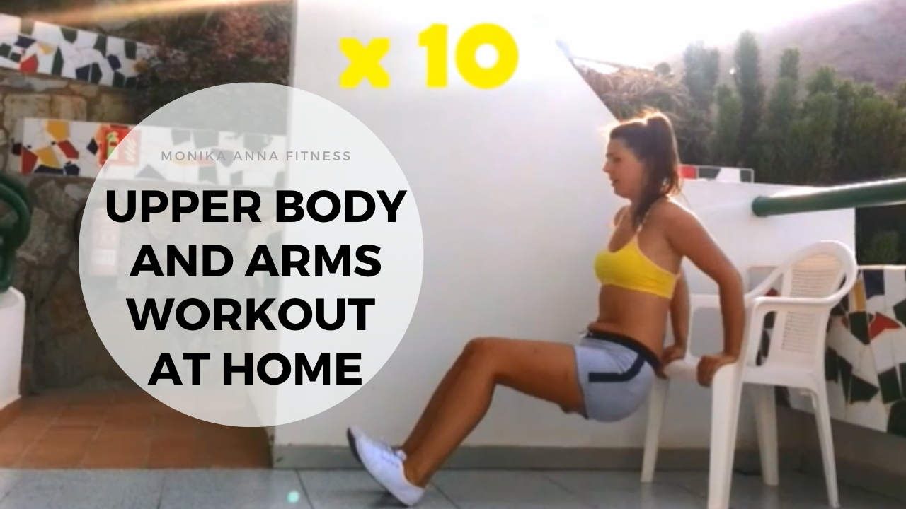 Upper body and arms workout at home