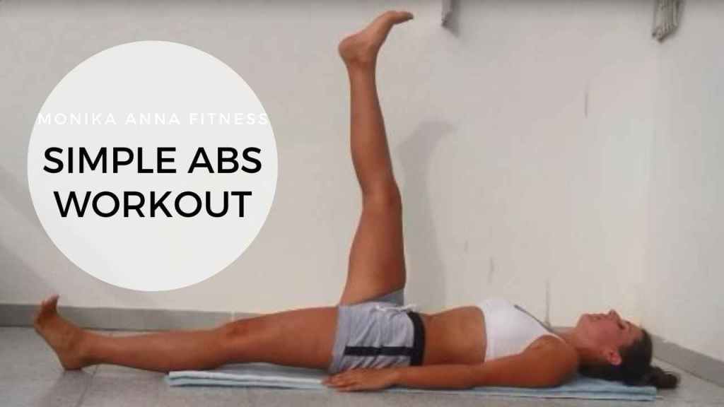Simple abs workout at&nbsp;home