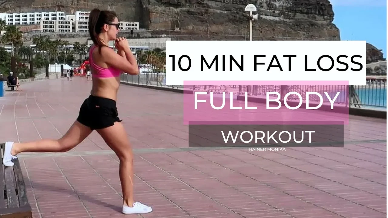 10 minutes full body workout (on bench)