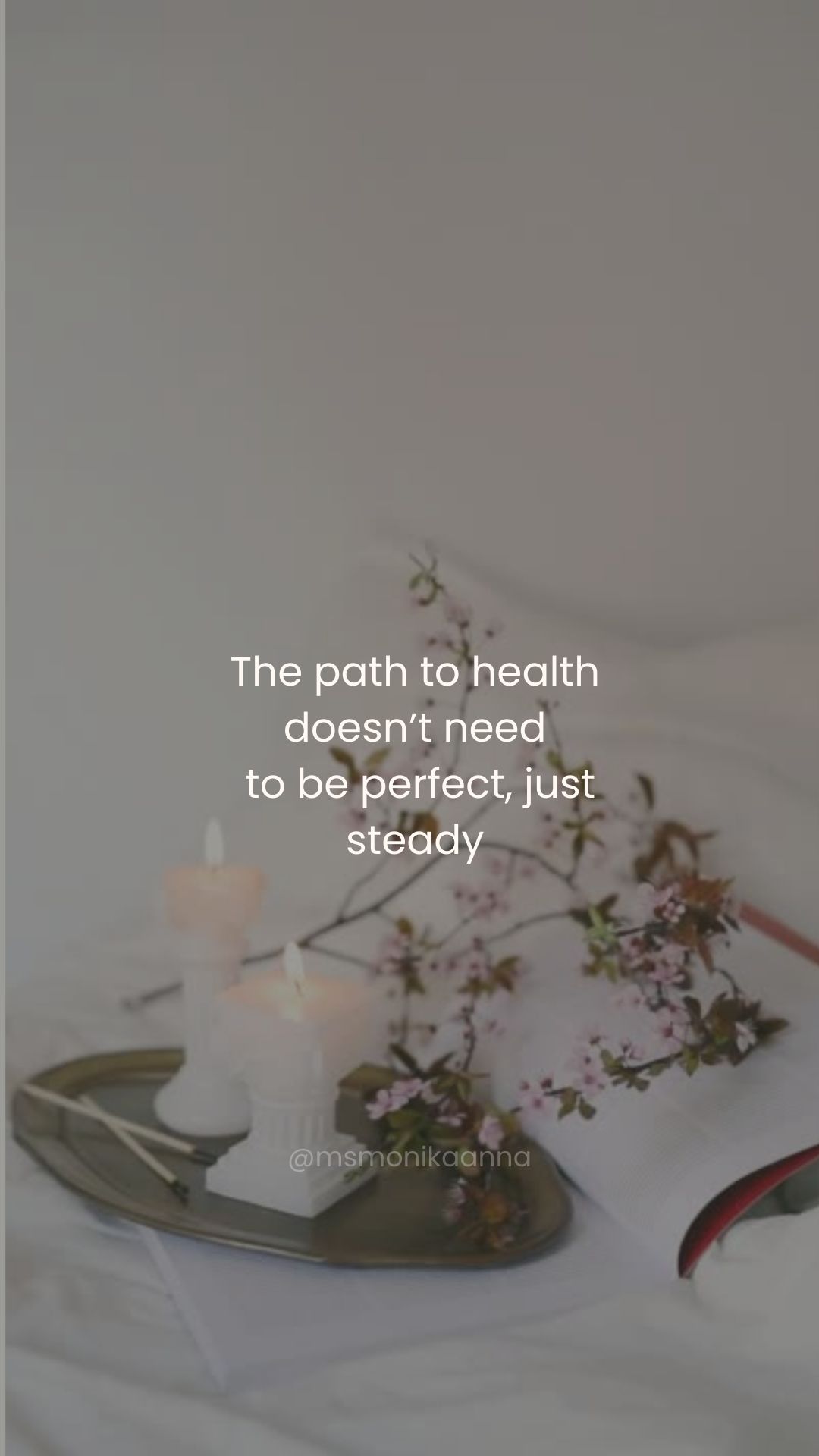 The path to health doesn’t need to be perfect